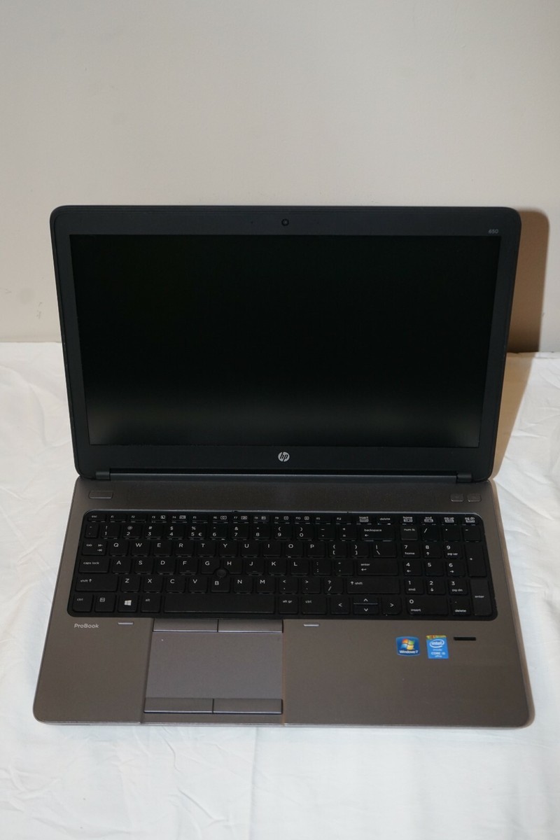 HP Probook 650 G1 Intel Core i5-4300U @ 2.60GHz 4GB Ram No HD