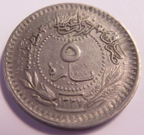 1912 10 PARA COIN ISTANBUL MINT IN PROTECTIVE CLEAR FLIP - Picture 1 of 3
