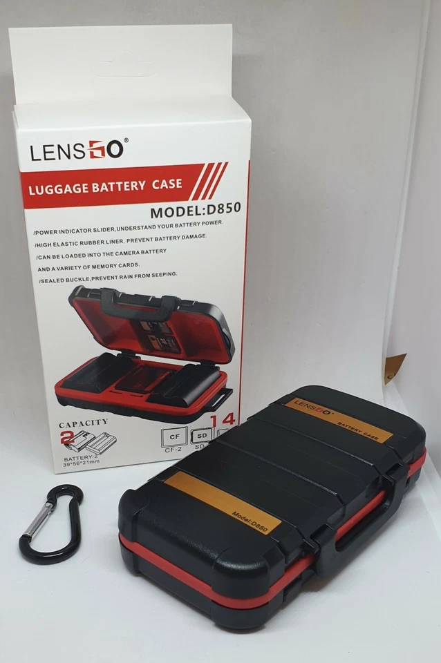 portabateria y porta tarjetas fotografia - Imagen 3 de 4