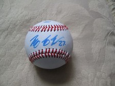 RARE JUNG HO KANG AUTO SIGNED BASEBALL PITTSBURGH PIRATES BUCS SWEET