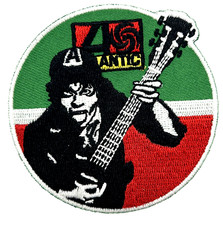 AC/DC ACDC Angus Young Rock Music Applique Embroidered Iron on Patch