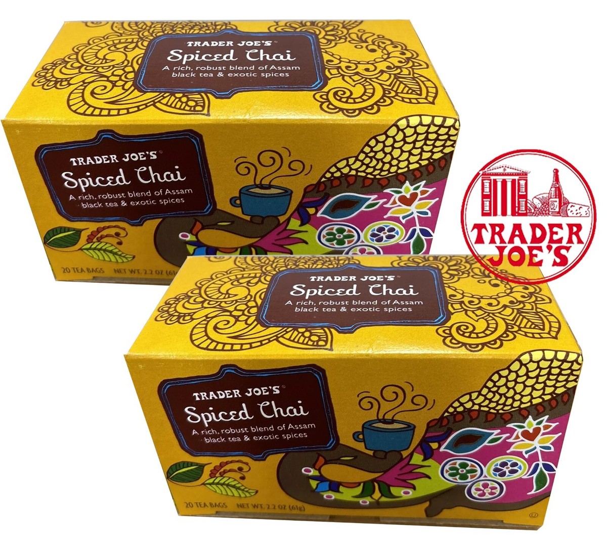 Peosa Delight Tea - ASSAM BLACK TEA MASALA SPICED CHAI, GOLDEN TIP ORTHODOX, 100 - View #8