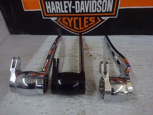 HARLEY BAGGERS CUSTOMS CHOICE of MULTI-FIT BILLET BLACK or CHROME BRAKE PEDAL - Picture 19 of 21