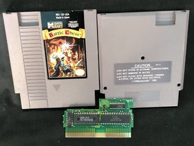 Battle Chess NES Cartridge Game - Tested Working Complete Authentic
