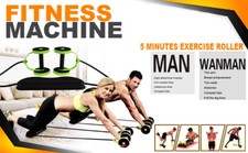 Ab Wheel Abdominal Exercise All in One Slimming Trainer at Home Gym