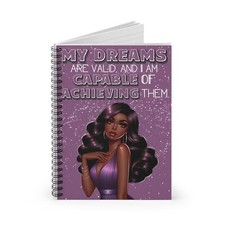 Spiral Notebook - Ruled Line-MY DREAMS