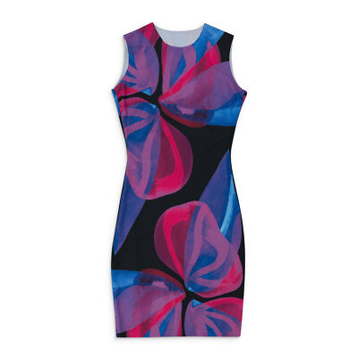 NWT LOUISA BALLOU LOW TIDE LS SINGLE LAYER MESH COLORFUL DAY DRESS SIZE XS  $465 | eBay