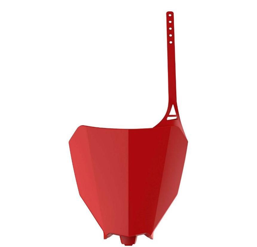 Plaque avant rouge Polisport pour Honda CRF 450 RX protection tête de fourche moto