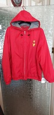 Disney Stores Exclusive - Pooh Bear - Hooded Fully Lined Jackect - Red - Size Xl