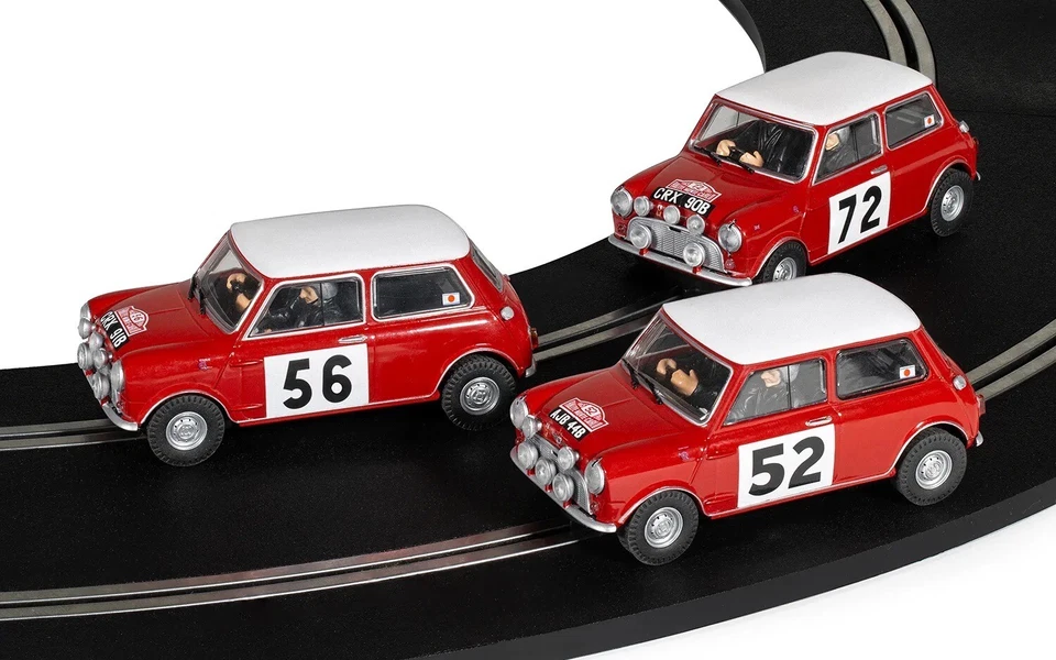 Scalextric C4488A 1965 Monte Carlo Rally Mini Triple Car Pack Foto 3 de 4