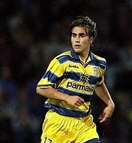 Maglia PARMA Finale Coppa Uefa 1999 CRESPO CANNAVARO THURAM VERON CHIESA - Bild 6 von 9