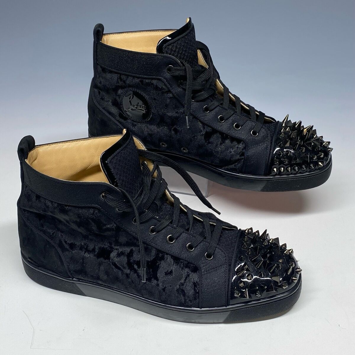 Christian Louboutin Men Lou Pik Pik Orlato Spikes High Tops Christian Louboutin Men Lou Pik Pik Orlato Spikes High Tops