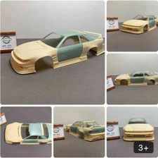 Wide Body Resin Kit for Nissan S13-JDM Unpainted Model Toys 1/24th