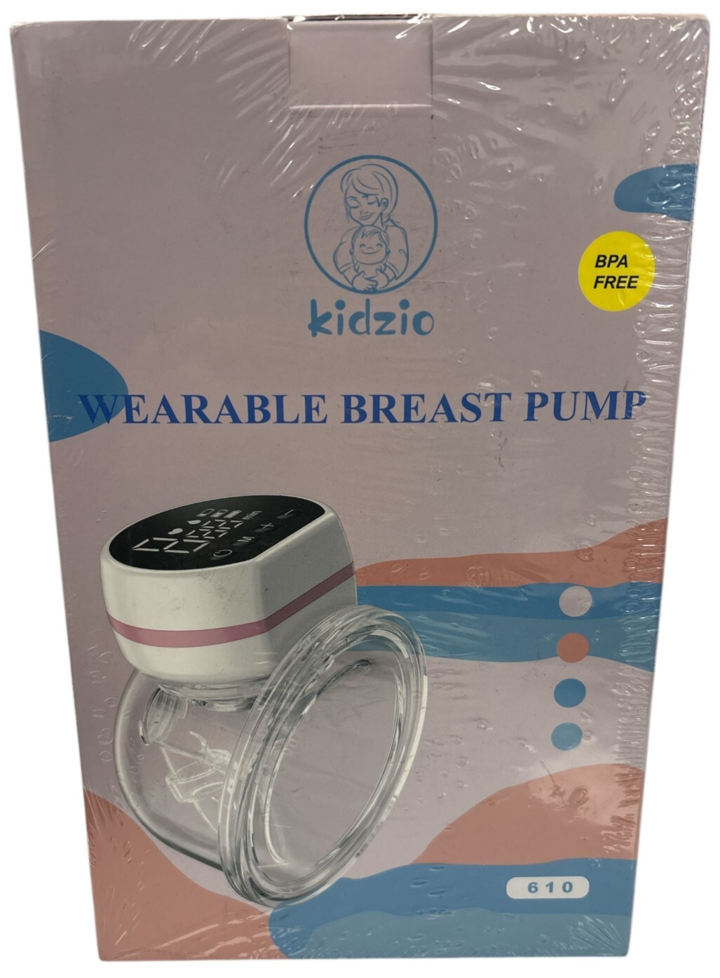 Hands-Free Wearable Breast Pump by KIDZIO for Moms On-the-Go-image