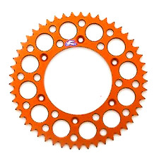  Renthal Rear Sprocket 50 T ORANGE KTM SXF250 SXF350 SXF450 SX125 SX150 SX250