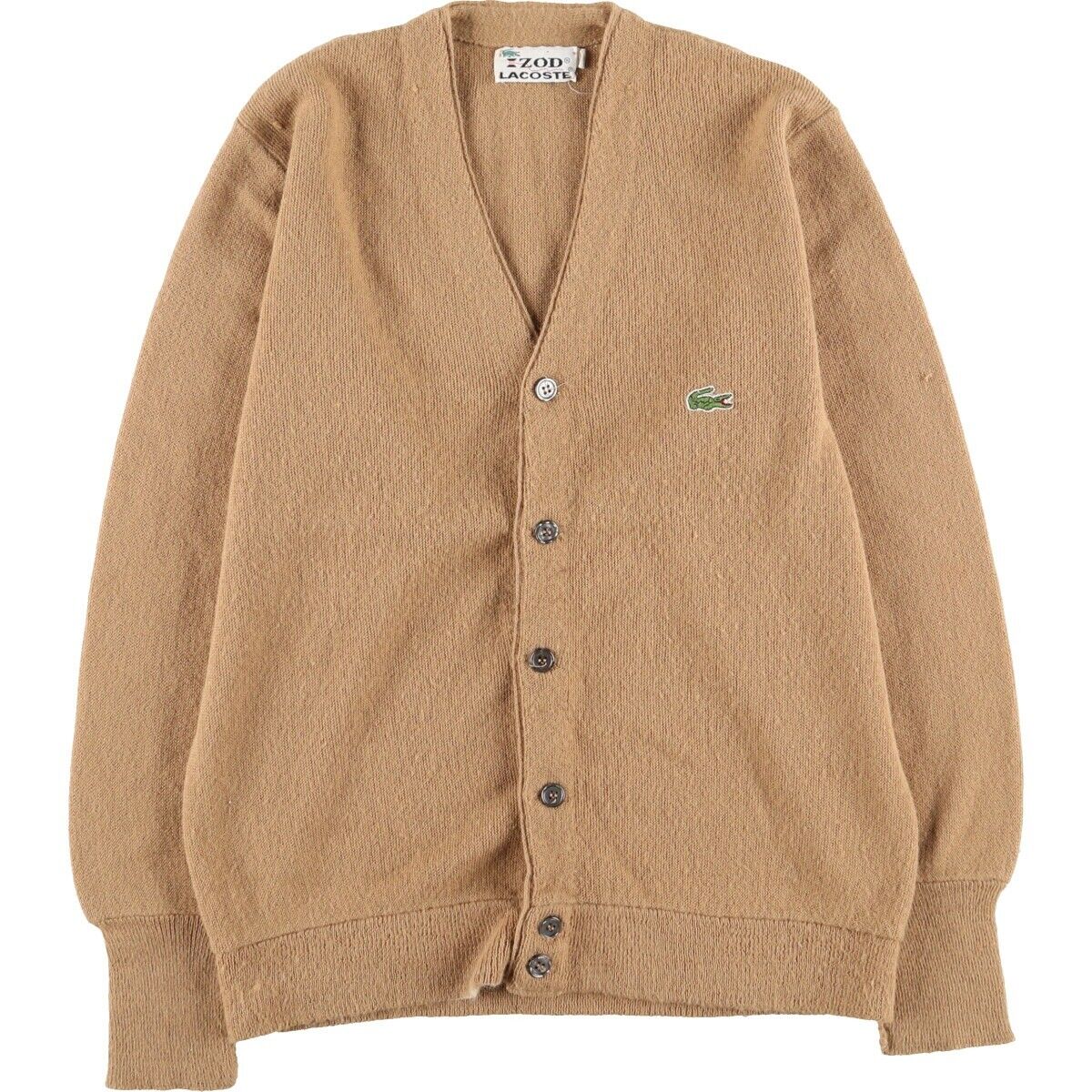 70'S Lacoste IZOD Acrylic Knit Cardigan Men's S Vintage 70'S Lacoste IZOD Acrylic Knit Cardigan Men's S Vintage
