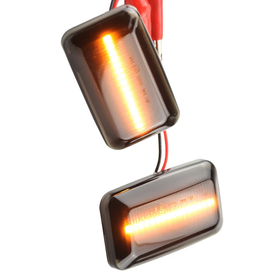 2X Luz LED de señalización lateral para Porsche 911 Carrera 924 944 959 968 Audi VW Golf Foto 4 de 4