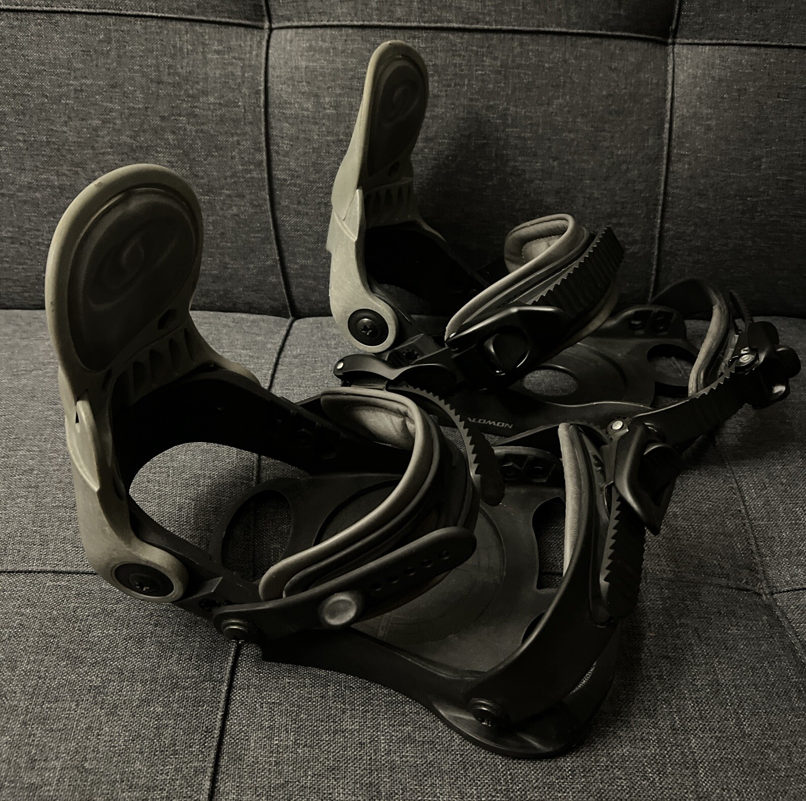 ATTACCHI SNOWBOARD SALOMON adulti senza piastre e viti di montaggio taglia s