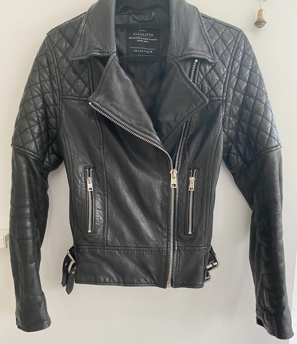 All saints walker best sale jacket