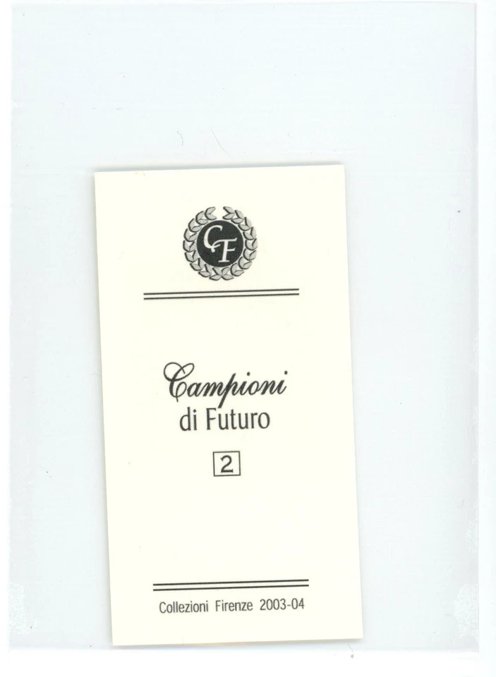 2003-04 Campioni Di Futuro Vitali Klitschko Pugilato #2 Ukraine Boxing Card - Image 2 of 2