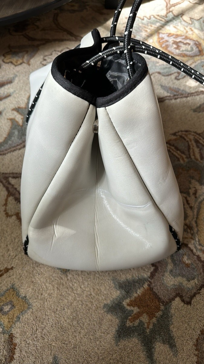 Dallas Hill Large water resistant Neoprene Eye bag/tote/purse plus small purse