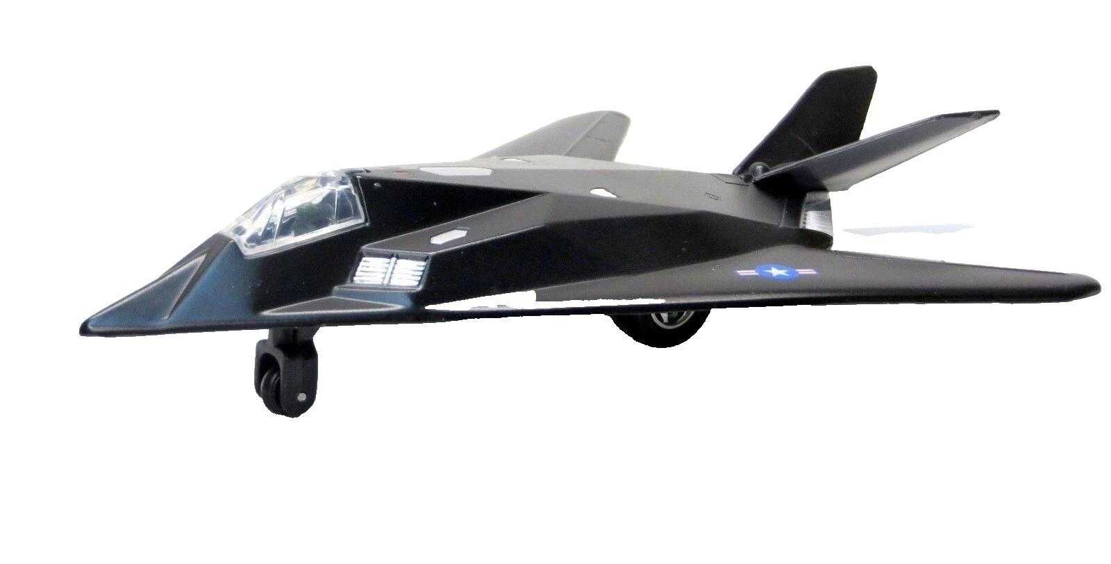 Aviones y naves espaciales Diecast contemporáneos Negro 2018 Año de fabricacióN