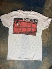 Toadies Band White Heavy Cotton Full Size Shirt BL786