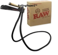 New RAW Rolling Papers HANDS FREE SMOKER Catcher Finale V2 Attached ADJUSTABLE 