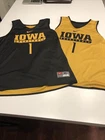 Game Worn Used Iowa Hawkeyes Reversible Basketball Jersey Nike XL #1