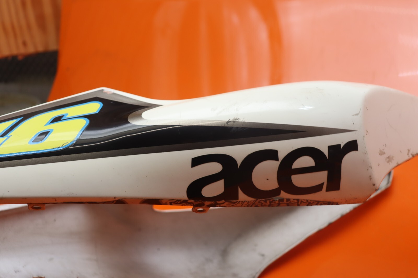 1999-2002 YAMAHA YZF R6 ZXMT REAR BACK TAIL FAIRING COWL SHROUD