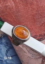 wunderschöner Ring Silber 925 mit Bernstein Echt