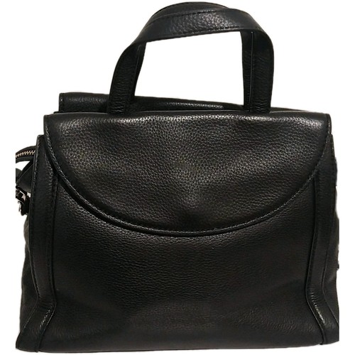 Kate Spade Black Grain Leather Large Satchel Bag - Picture 2 of 7