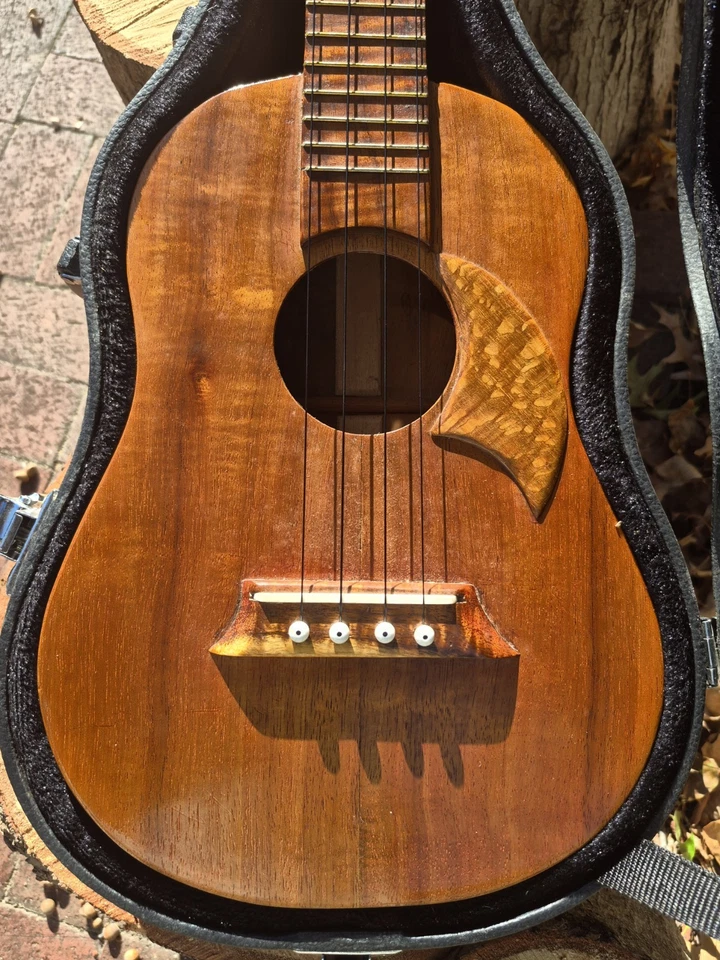 Custom Ukulele Ko' Olau Case Exotic Wood Unmarked With Keys Read - Image 3 of 4
