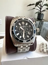 Rare Zodiac Desert Falcon Chronograph Men’s Watch ZO4500 Wristwatch
