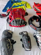 Fox Racing Motorcross Chest Protector Youth Medium Plate Guard Red Riding ATV