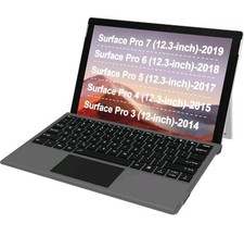 Arteck Microsoft Surface Pro Type Cover, Ultra-Slim Portable Bluetooth Wireless