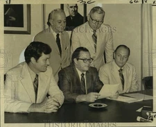 1971 Press Photo New Orleans Traffic Court Judges and safety council executives