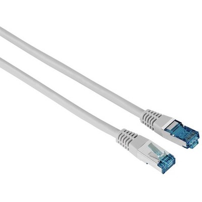 Hama Netzwerkkabel CAT-6 F/UTP 5,00 m geschirmt   Gigabit Ethernet, 25er Pack