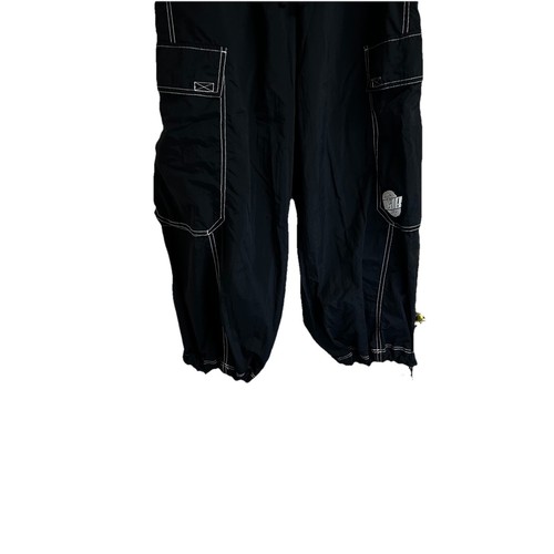 A-Lab Giga Rave Black Cargo Nylon Pants Black Large - Picture 11 of 20