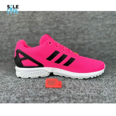 ♡ Pink ♡ Adidas ZX Flux K Pink Black Running Shoes M21296 | eBay