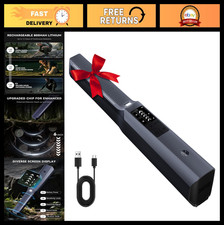 Rechargeable Metal Detector Pinpointer with LCD Screen, Adjustable Sensitivity,