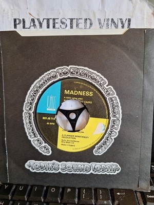 MADNESS NIGHT BOAT TO CAIRO PROMO STIFF BUYDJ71UK EX - 7'' VINYL 45 SINGLE RECORD
