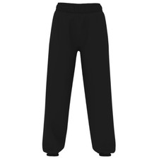 PINK Ivy Fleece Campus Sweatpants - Pure Black Holiday - S, M, L  XL