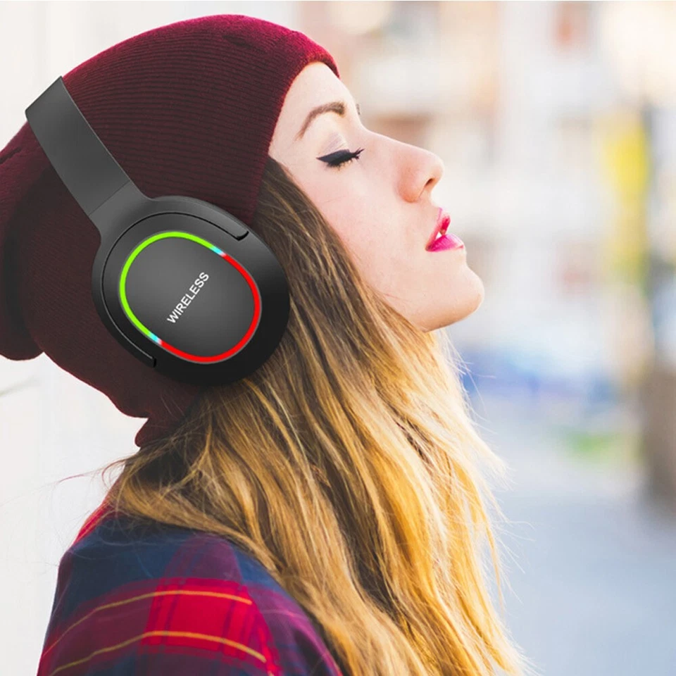 Wireless Gaming Headset For PS4, PS5, Xbox, Switch, PC Foldable Noise-Cancelling - Image 2 of 4