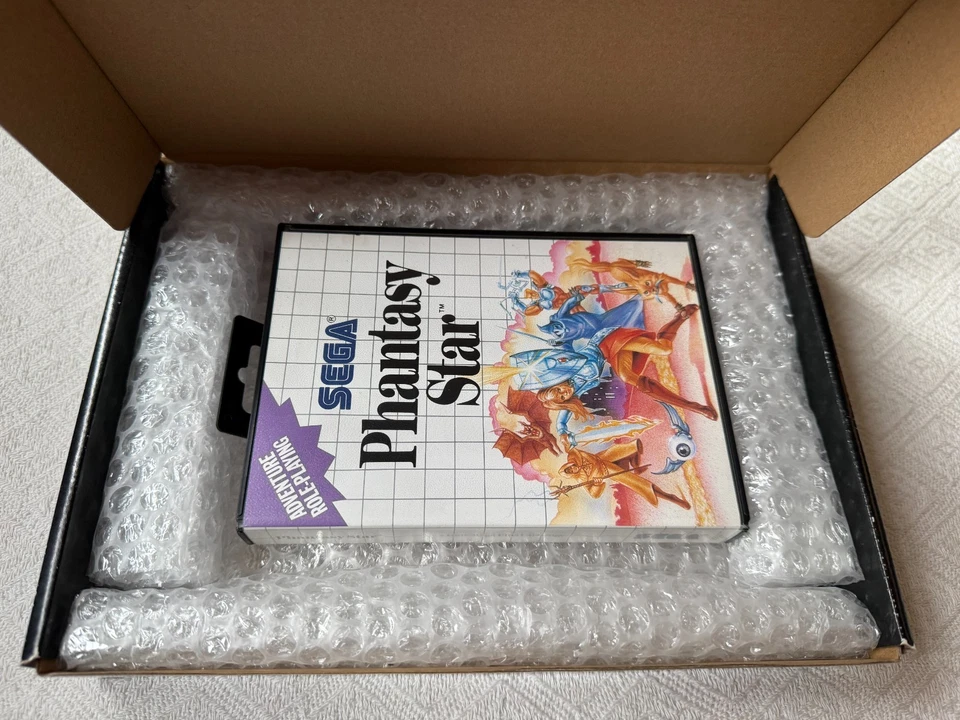 Phantasy Star Sega Master System UK PAL VGC CIB - High Quality Packing - Tracked - Image 3 of 4