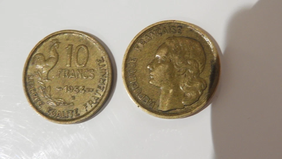 10 Francs Guiraud 1954B TB - Photo 1/1