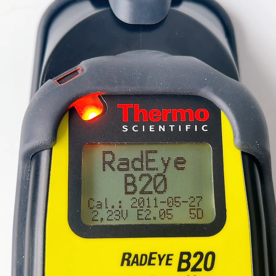 Thermo Scientific RadEye B20 Radiation Survey Meter Geiger Counter