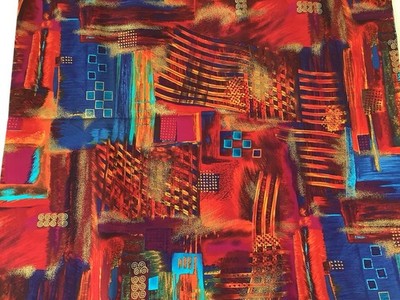 Robert Kaufman By Sherrill Kohn Cotton Fabric 1 Yard 44  Wide
