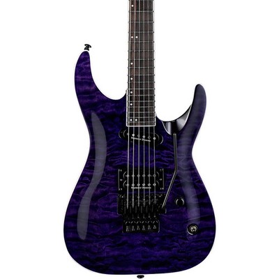 ESP LTD Andy La Rocque ALRII Electric Guitar SeeThru Purple