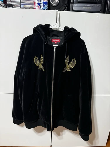Blouson bombardier velours F/W 2014 Supreme Eagles XL